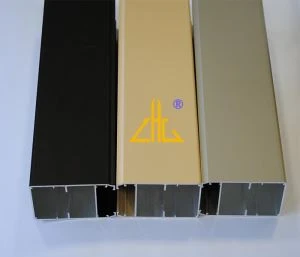 Profil personalizat de extrudare din aluminiu cu electroforeză mat pentru materiale de construcție